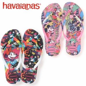 ハワイアナス ビーチサンダル レディース ディズニーコラボサンダル 4147020 havaianas SLIM DISNEY STYLISH SANDAL ハワイ ビーサン ス