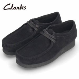 Clarks クラークス ワラビー エヴォ ウォータープルーフ 26172817 Wallabee EVO WP ブラックスエード モカシン メンズ レディース シュー