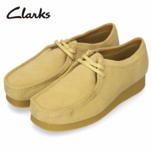 Clarks クラークス ワラビー エヴォ ウォータープルーフ 26172818 Wallabee EVO WP メープルスエード モカシン メンズ レディース シュー