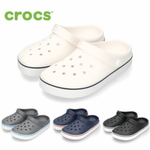 crocs クロックス メンズ レディース サンダル オフ コート クロッグ OFF COURT CLOG 208371 厚底  ホワイト チャコール ネイビー ブラッ