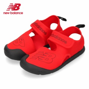 ニューバランス サンダル キッズ ジュニア new balance YOCRSRAB レッド ウォーターシューズ スポーツサンダル ベルクロ 子供靴 セール