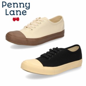 スニーカー レディース 黒 ローカット キャンバス PENNY LANE 3160 ペニーレイン 靴