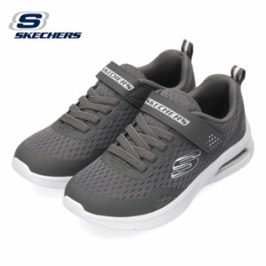 SKECHERS スケッチャーズ キッズ 403775 チャコール ベルクロ エアクッション 通学 ボーイズ