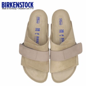 ビルケンシュトック レディース サンダル BIRKENSTOCK Kyoto 1019292 グレー トープ 本革 