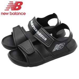 ニューバランス サンダル キッズ ジュニア 子供 靴 男の子 女の子 靴 スポーツサンダル スポサン 黒 ブラック 軽い 軽量 夏 海 履きやす