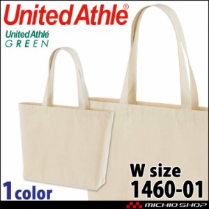 United Athle  CAB ユナイテッドアスレ レギュラー キャンバス トートバッグ 1460-01 Wサイズ ナチュラル エコバック