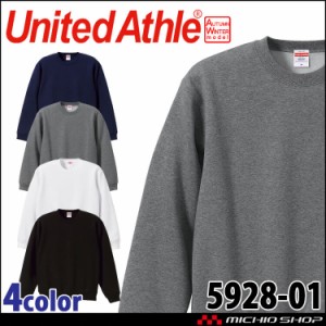 United Athle  CAB ユナイテッドアスレ 秋冬 10.0オンス クルーネック スウェット（裏起毛）5928-01 大きいサイズXXXL 学園祭 体育祭