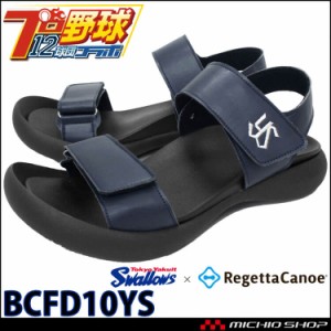 リゲッタカヌー RegettaCanoe ヤクルトスワローズコラボ BCFD10YS プロ野球12球団 野球観戦 サンダル スリッパ レディース