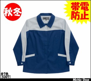 作業服 作業着【RAKAN】秋冬長袖スモック　5307大きいサイズBig 日新被服作業服