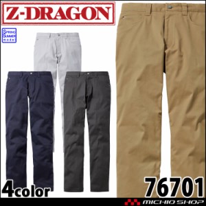 ジードラゴン Z-DRAGON  ストレッチノータックパンツ 76701 作業服 自重堂 L59〜88cm 