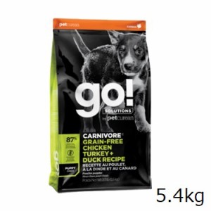 犬用 GO! カーニボア　グレインフリー チキンターキー+ダック パピー 5.4kg