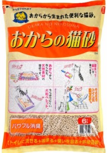 常陸化工　おからの猫砂 6L　猫砂