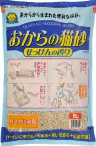 常陸化工　おからの猫砂せっけんの香り 6L　猫砂