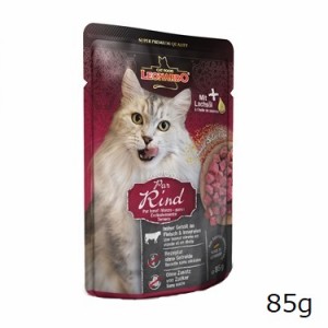 レオナルド 猫用 パウチ ファイネストセレクション ピュアビーフ 85g(単品)