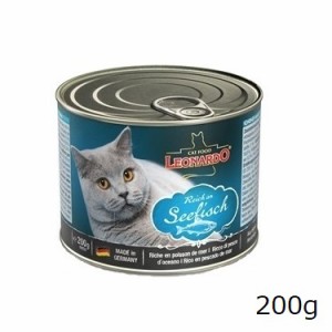 レオナルド 猫用 缶詰 クオリティ セレクション 豊富な海洋魚 200g(単品)