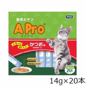 A Pro 猫のおやつ かつお味 14gx20P