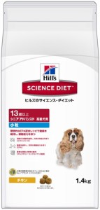 ヒルズ　サイエンス・ダイエット　シニア アドバンスド 小粒 高齢犬用　1.4kg