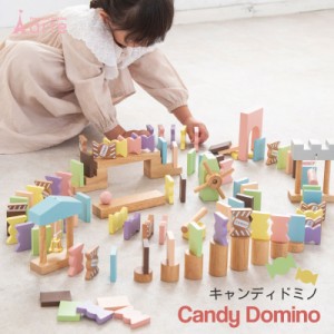 誕生日 プレゼント ３歳 4歳 5歳 女の子 男の子 クリスマス おもちゃ 木のおもちゃ キャンディ ドミノ  知育玩具 