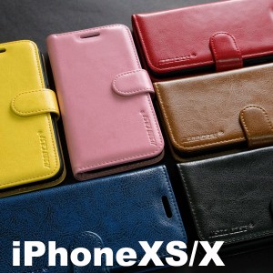 JISONCASE  JS-IPX-01Z iPhoneX iPhoneXS 手帳型 ケース 手帳 カバー カード収納 アイホン テン スマホ アイフォン テン アイフォーン