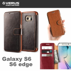 VERUS Dandy Layered Galaxy S6 Edge S6Edge ケース 手帳型  手帳 カバー フラップ ギャラクシー スマホ レザー