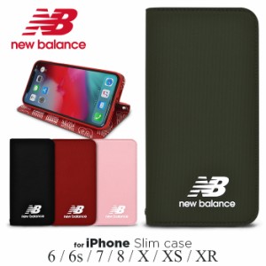 iphone xs ケース 手帳型 スマホケース アウトレット 55%OFF SALE セール New Balance ニューバランス シンプル手帳ケース iphonexs ケー