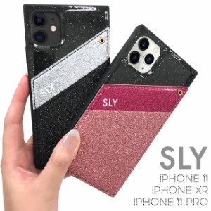 iphone11 ケース かわいい iphone11 pro ケース iphonexr ケース ブランド スライ SLY ラメマグネットケース キラキラ かわいい 背面ケー