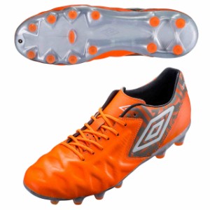 アンブロ サッカー 固定式スパイク ACR シーティー LE HG Cオレンジ×Fグレー×Sホワイト UMBRO UU2QJA02OG