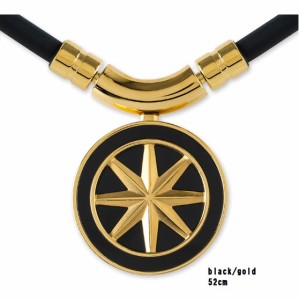 送料無料 BANDEL バンデル EARTH アース Black×Gold 磁気ネックレス チタン 箱付き BANDEL-BK-GD-52cm