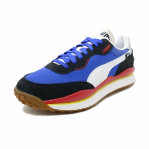 スニーカー プーマ PUMA スタイルライダープレイオン ブルー/ブラック/レッド 371150-01 メンズ シューズ 靴 20SS