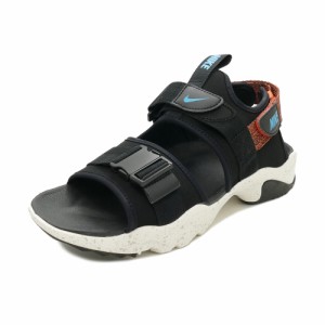 サンダル ナイキ NIKE キャニオンサンダル ブラック/クローリンブルー/ターフオレンジ/セイル/デザートサンド CI8797-007 メンズ シュー