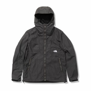 アウター ノースフェイス THE NORTH FACE ナイロンデニムコンパクトジャケット ブラックデニム NP22136-BD メンズ 21SS