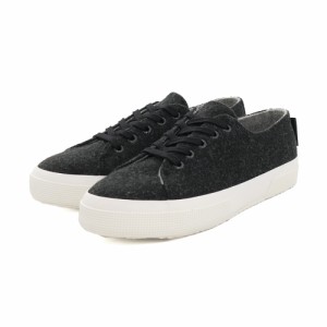 スニーカー スペルガ SUPERGA 2750-FELT ダークグレイ/アボリオ 灰 2A2128EW-A09 レディース シューズ 靴 22FW