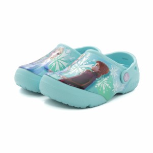 サンダル クロックス crocs ファンラブ『アナと雪の女王２』 アイスブルー 青 207465-4O9 キッズ シューズ 靴 23SS