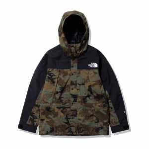 アウター ノースフェイス THE NORTH FACE ノベルティマウンテンライトジャケット カモ 緑 NP62237-TF メンズ レディース  23FW