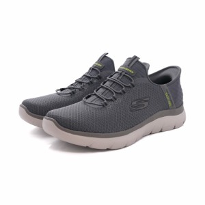 スニーカー スケッチャーズ SKECHERS スリップインズ：サミッツ-ハイレンジ チャコール 灰 232457W-CHAR メンズ シューズ 靴 24