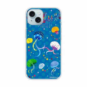 iPhone14 ケース スマホケース ハードケース iPhone15 14 Pro 13 Mini 12 11 動物 アニマル柄 カラフル クラゲ ダンス パーティーアイフ