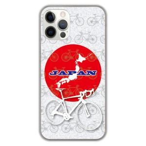 iPhone14 Pro ケース スマホケース アイフォン14 13 12 11 SE 第3世代 第2世代 スマホカバー 自転車 ロードバイク 日の丸 JAPAN かわいい