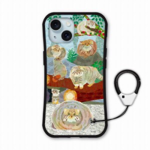 iPhone13 ケース i-coronケース 耐衝撃 TPU スマホケース アイフォン15 14 12 11 XS XR XS Max スマホカバー 保護ケース 動物柄 マヌルネ