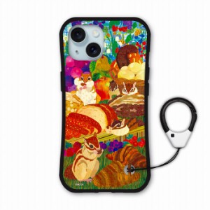 iPhone13 ケース i-coronケース 耐衝撃 TPU スマホケース アイフォン15 14 12 11 XS XR XS Max スマホカバー 保護ケース 動物柄 シマリス