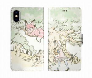 スカラー scolar iPhone15 ケース 手帳型 アイフォン 15Pro 15Plus 14 13 12 11 スマホケース カード入れ スマホカバー 手帳 女の子 キノ