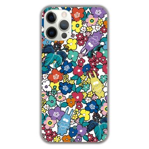 Xperia 5 V SO-53D ケース スカラー エクスペリア SO-52D SO-51D SO-54C スマホケース カバー カラフル ラビル フラワー かわいい エクス