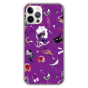 iPhone15 ケース スカラー ハードケース アイフォン 15 Plus 15Pro 15 Pro Max 14 13 12 スマホケース 猫 女性 バラ アート かわいい フ