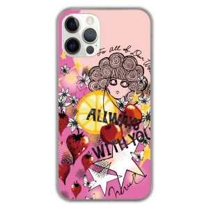 iPhone13 ケース スカラー スマホケース iPhone15 Plus 14 Pro 12 11 XS XR 8Plus スカラコ イチゴ チェリー ALLWAYS かわいい アイフォ