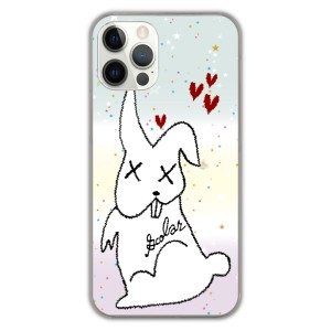 iPhoneSE 第3世代 第2世代 スカラー スマホケース ハードケース iPhone15 14Pro 13 12 11 ケース うさぎ キャラクター ハート かわいい 