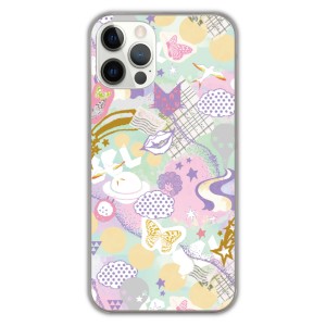 Xperia 5 V SO-53D ケース スカラー エクスペリア SO-52D SO-51D SO-54C スマホケース カバー パステルカラー メルヘン総柄 かわいいデザ