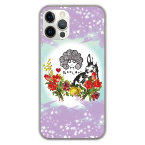 Xperia 5 III SOG05/SO-53B ケース スカラー SO-53D SO-52D SO-51D SO-54C スマホケース ウサギとお花 星 スカコ かわいい エクスペリア 