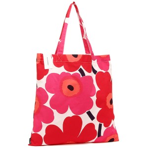 マリメッコ トートバッグ バッグ ピエニウニッコ A4対応 レッド レディース MARIMEKKO 067572 001