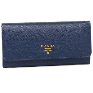 プラダ 財布 長財布 PRADA 1MH132 QWA F0016 ブルー レディース