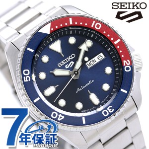 セイコー5 スポーツ スポーツ スタイル 自動巻き SBSA003 流通限定モデル 腕時計 ブランド メンズ ネイビー SKX Seiko 5 Sports