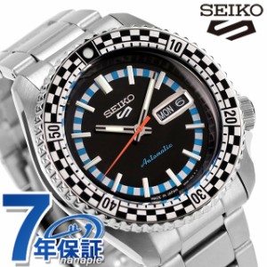 【2日間限定★400円OFFクーポン】 セイコー5 スポーツ チェッカーフラグ 自動巻き 腕時計 ブランド メンズ Seiko 5 Sports SBSA245 アナ